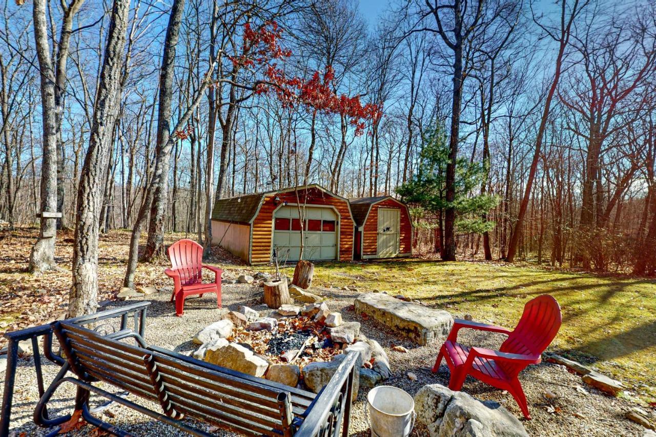 Pine Woods Cabin McHenry Extérieur photo